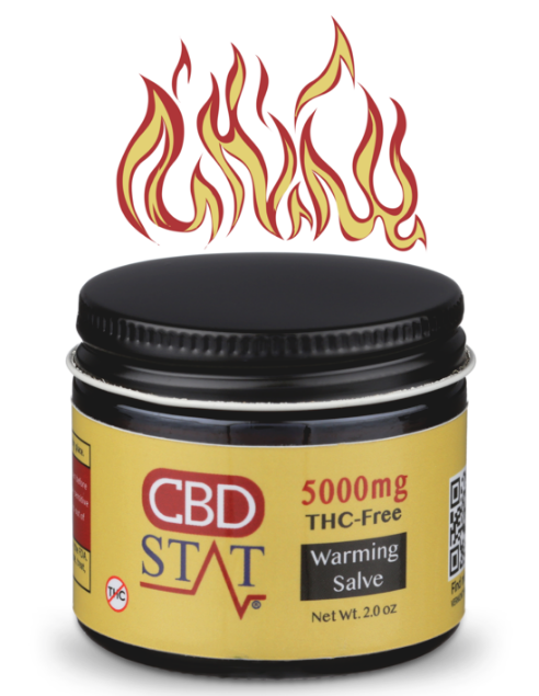 CBD Stat Warming Salve: 5000 mg