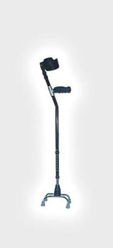 Superlite Gaitor-Aid Quad Base Adjustable Crutch (each) - Thomas Fetterman Inc.