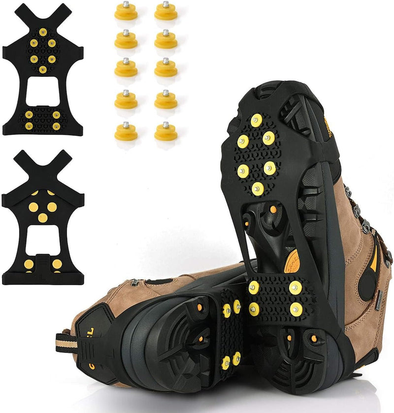 Ice Cleat Pullovers for Ice & Snow Traction (pair)