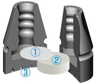 Tornado Tips RT Rain-Slip Resistant Crutch Tips (pair) - Thomas Fetterman Inc.