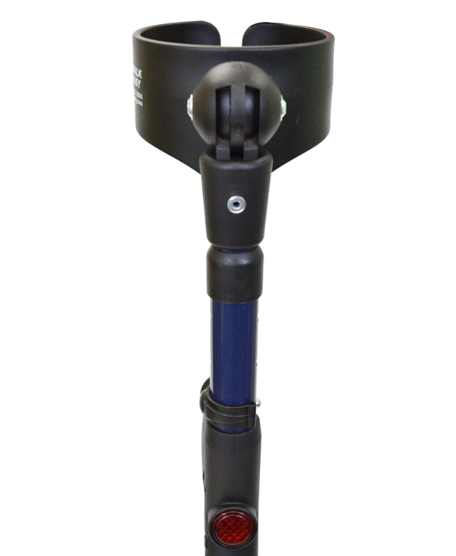 Walk Easy Model 495 Adjustable Forearm Crutches in BLACK (pair)